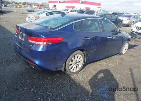 2016 Kia Optima Ex from USA, damaged, VIN 5XXGU4L32GG016144